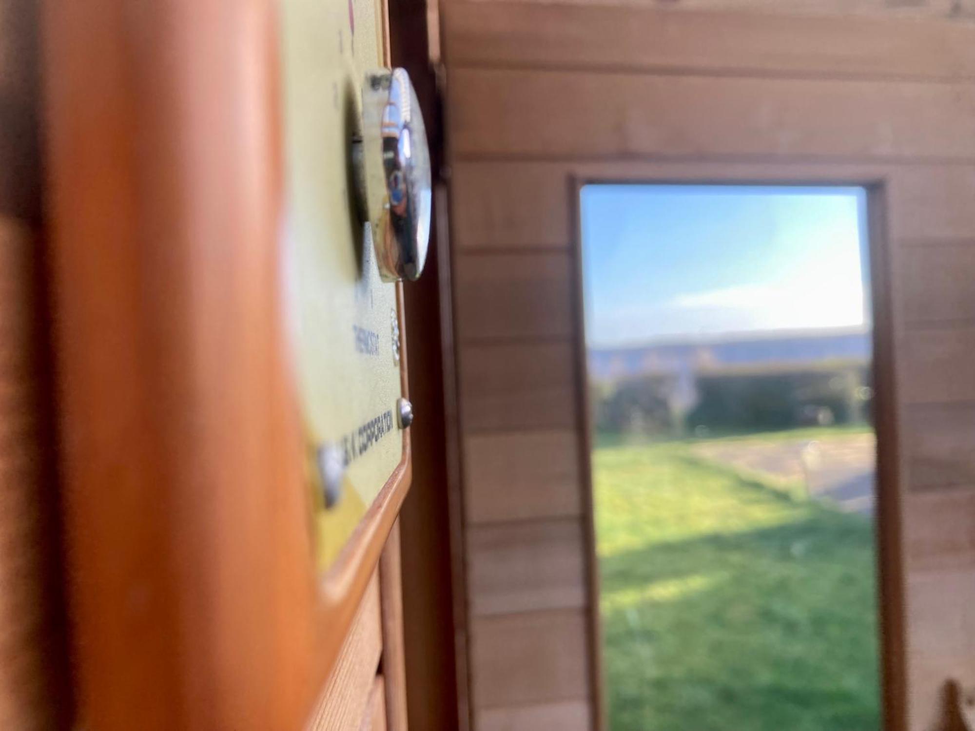 3 Pers. Holiday Home Sonnenschein With Fenced Garden And Infrared Sauna Anjum Esterno foto